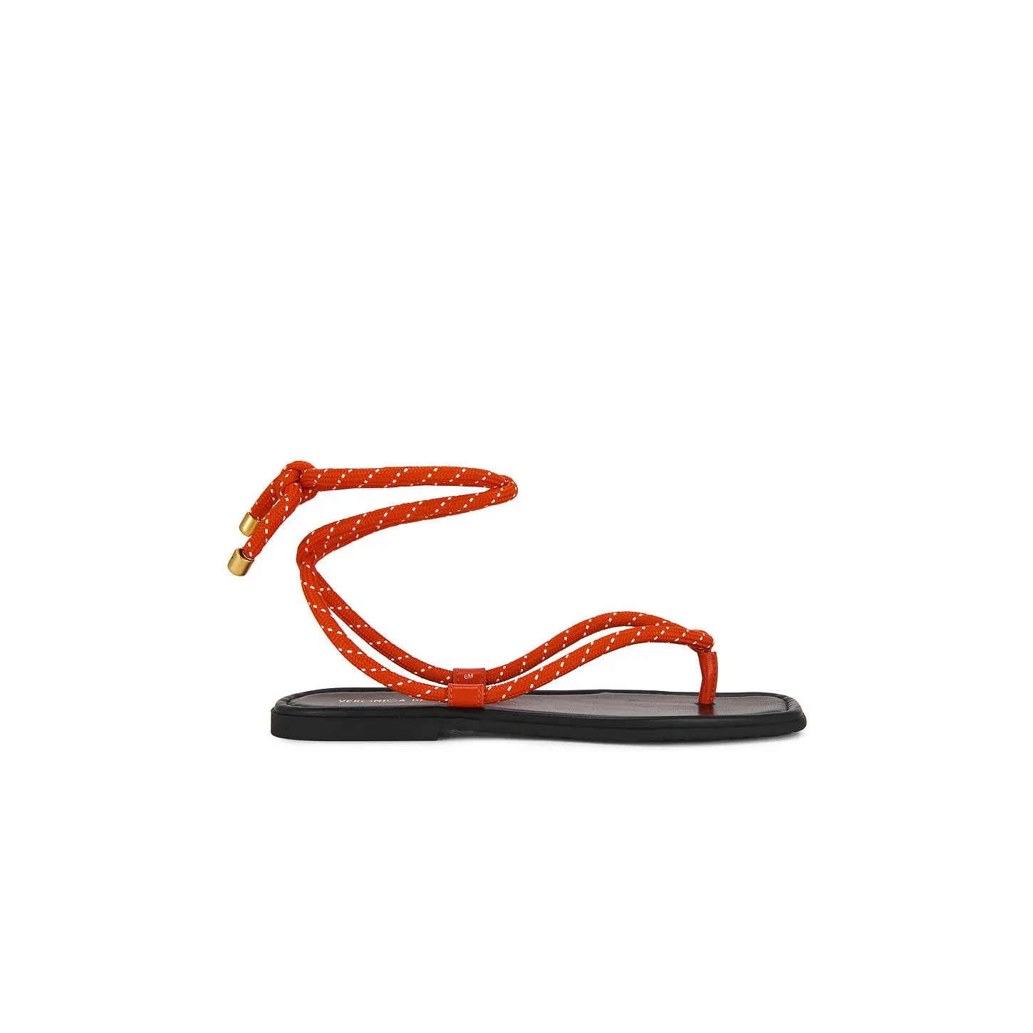 Veronica Beard Carmina Cord Sandal in Flame Red