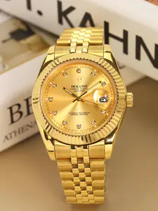 Men's Business Fashion Mechanical Watch, Fashion Watch for Party, Daily Clothing Decor, Trendy All-match & Exquisite Watch for Birthday Gift with Box