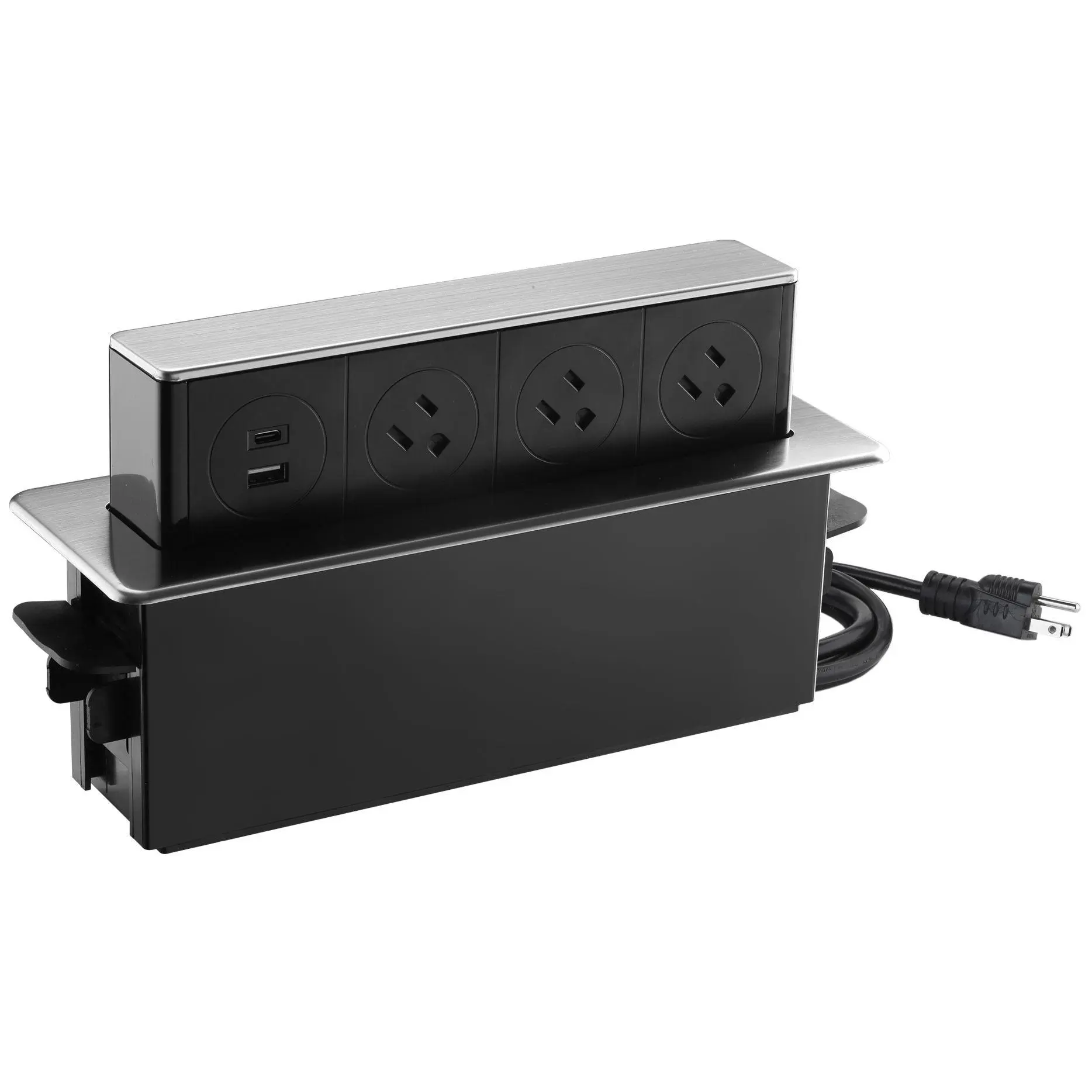 Link2Home Space Saver Horizontal Pop Up OutletW/USB Link2Home Space Saver Horizontal Pop Up OutletW/USB