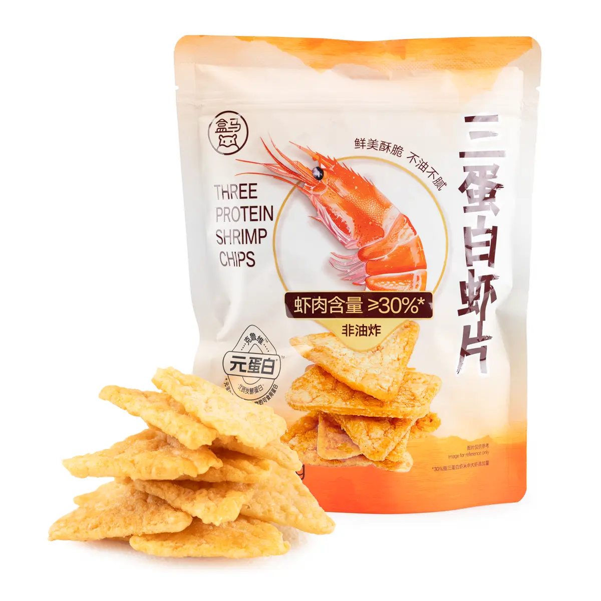 Hema Three Protein Shrimp Chips – Over 30% Real Shrimp, Non-Fried, 108g Hema Three Protein Shrimp Chips – Over 30% Real Shrimp, Non-Fried, 108g