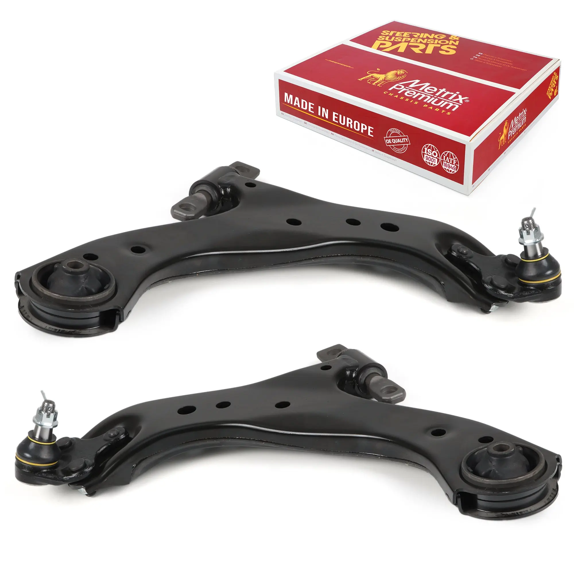 2 PC Front Left & Right Lower Control Arm And Ball Joint Assembly Kit 92906MT