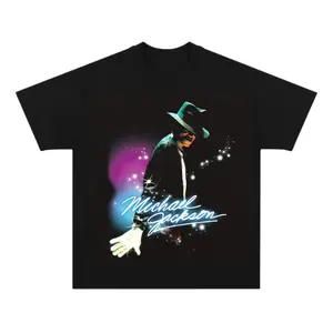 2026 New Boxy Fit Tee 100% Premium CottonMichael Jackson Youth and Adult T-shirt and Sweatshirt michael jackson graphic tee, michael jackson shirt kids, graphic shirts Neon Signature Dance Pose Vintage Music Streetwear Tee PoBoxy Fit Unisex T-shirts M-5XL