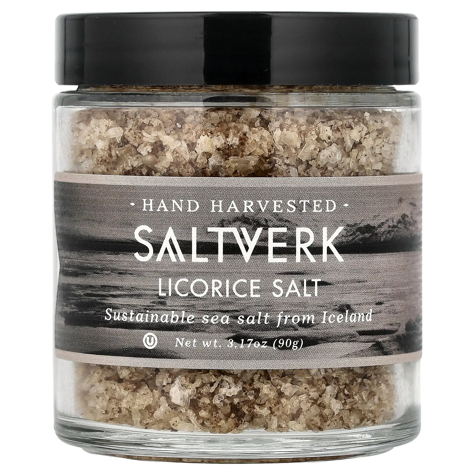 Saltverk Licorice Salt, 3.17 oz (90 g)