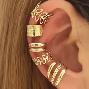2025TrendyWomen's Ear Cuff Five-Piece Set