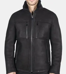 Inogen Men's Black Leather Jacket