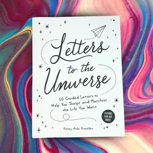 Letters To The Universe Manifestation Journal Scripting Journal Law of Attraction Journal Lucky Girl Journal Manifestation Book Law of Attraction Book