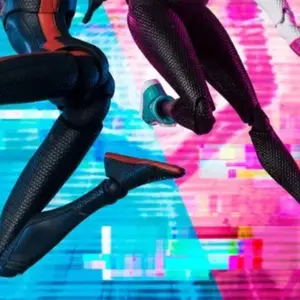 man-woman Animated Hero Figure – Teen Spider Hero & Partner Collectible – Dynamic PVC Action Toy for Kids & Fans – Across Multiverse Adventure Play
