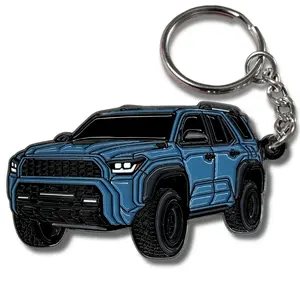 2025 4runner Metal Keychain 6th gen 2026 Accessories Compatible with Toyota Sequoia and 4Runner Key Chain Fob Cover gifts accessories Gift for Men and Women Great Unique Idea