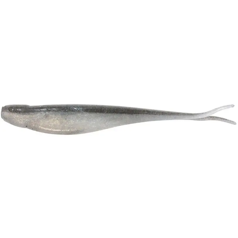 Z-Man Scented Jerk ShadZ 4-in Soft Plastic Jerkbait 5-Pack, Lure Fishing Artificial Simulation Lures for Outdoor Fishing Gear Supplies, Artificial Fishing Lures