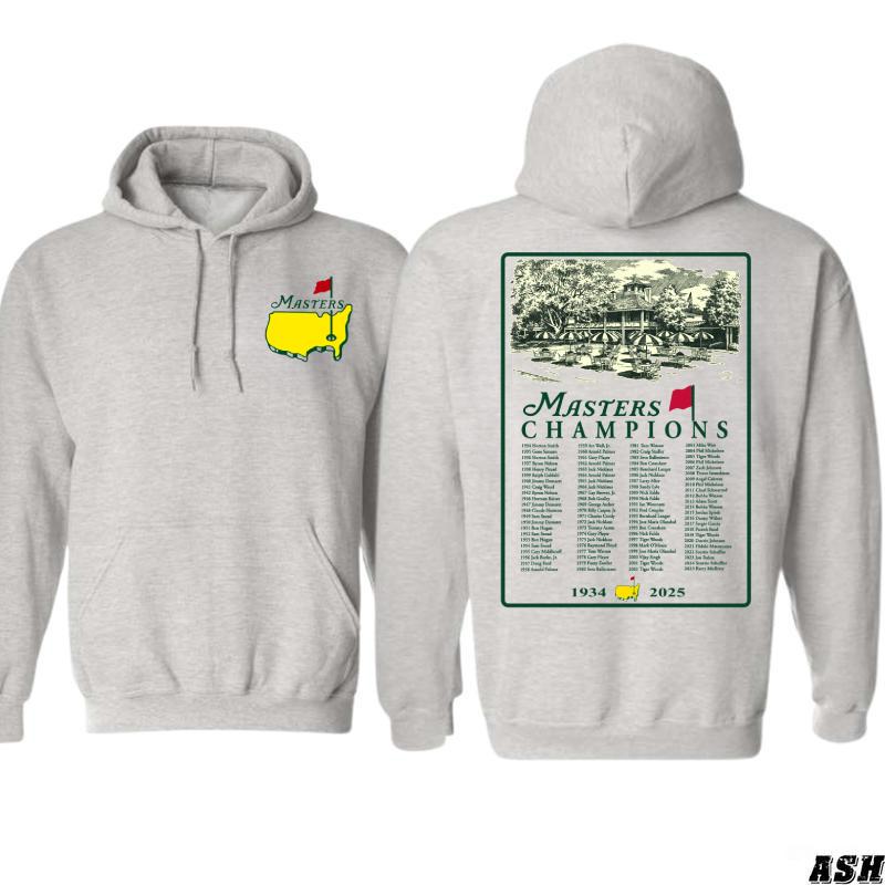 2025 Masters Tournament Augusta 91 Years Hoodie, Golf Tournament Hoodie, Masters Golf, The Masters Golf Cup Tee For Men, Gifts For Men