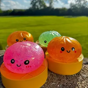 Mystery Dumpling Squishy Toy, Fidgets Squishies, Kids Stuff, All Needohs Squishy Novelty Stress Relief Toy for Kids