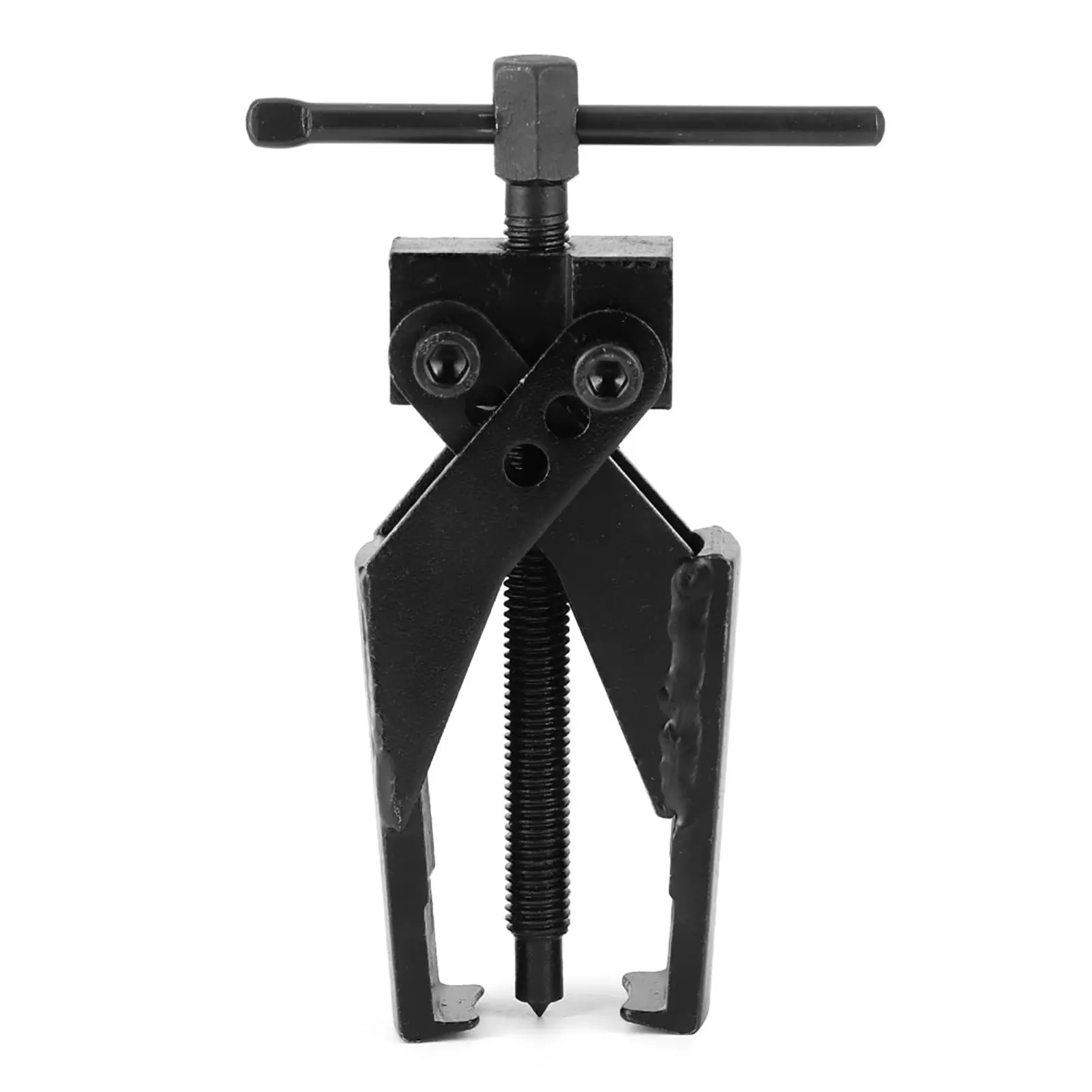 2-Claw Small Bearing Puller, Auto Mechanic Maintenance Tool with 0-70mm Range, High Hardness Carbon Steel Screw Rod, Strengthened Separate Lifting Rama, Extension Bars, Precise Adaptability & Durable Design