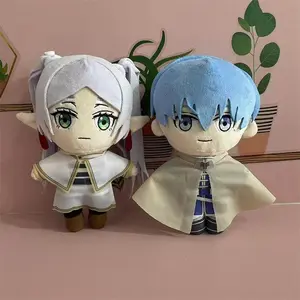 Frieren at the Funeral Plush Doll Cosplay 20cm Anime Character Frieren Himmel Soft Stuffed Pillow Christmas Gift