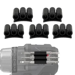 5 Pcs Universal Self-Adhesive Drill Bit Gripper