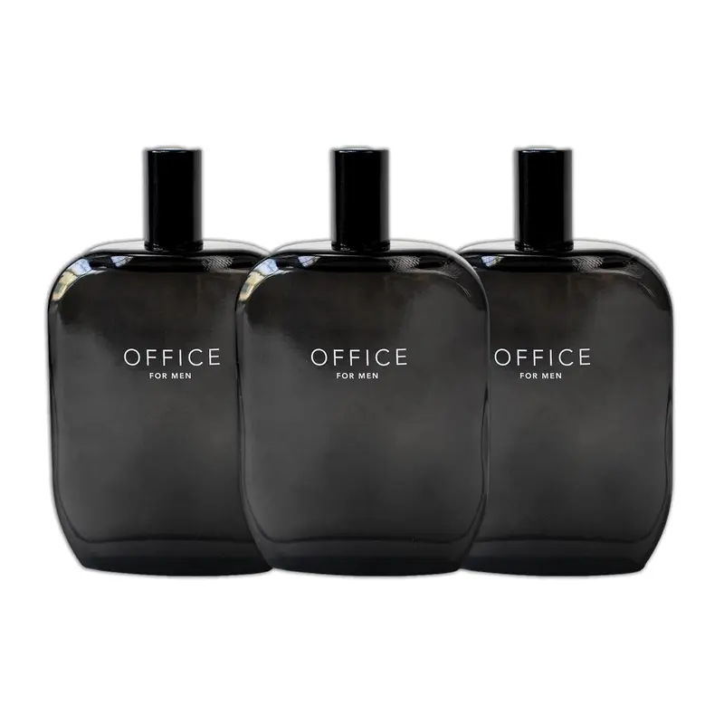 Fragrance One Triple Domination Bundle: OFFICE - Fragrance Bundle for Men by Jeremy Fragrance (3 x 3.4oz / 100ml)