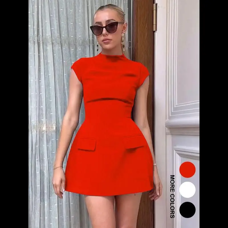 white christmas dresses Bombshell Mini Dress | Red | Womens main image 1