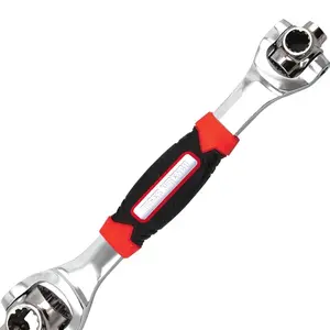 Wrench TW-MC12/4 ONTEL 48 Tools In One Socket | Works with Spline Bolts, 6-Point, 12-Point, Torx, Square Damaged Bolts and Any Size Standard or Metric