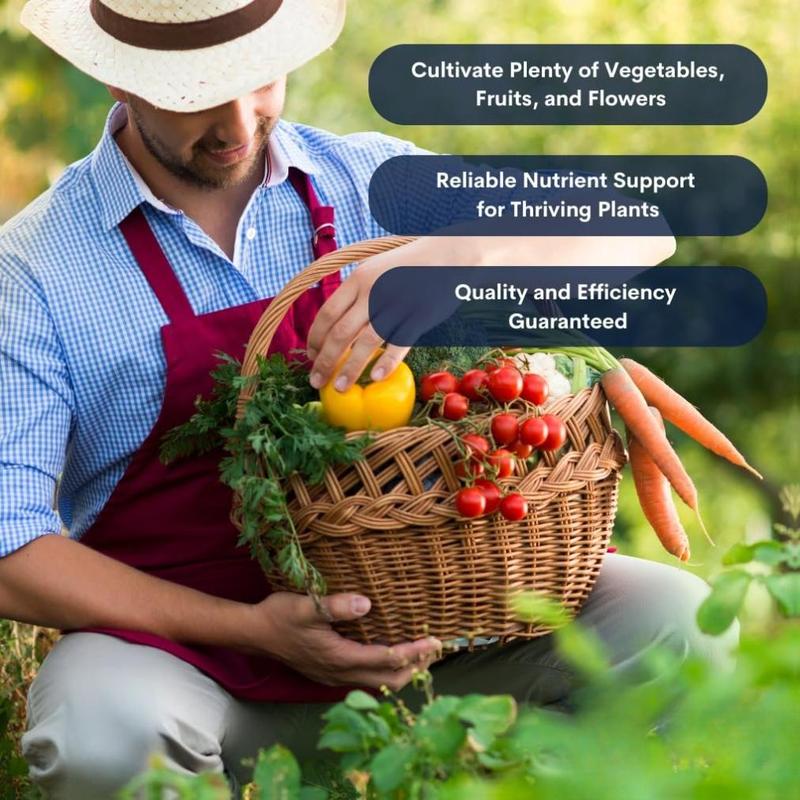 Supply Solutions 10-10-10 Complete Granular Fertilizer with Micronutrients Balanced NPK Formula for Soil Health Blooms Roots Vegetables Fruits Lawns 50 Pounds