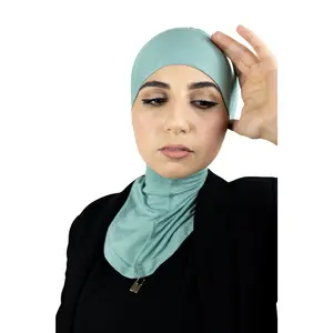 Ninja Under Scarf - Mint Cream