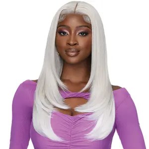 Outre Perfect Hairline Swoop Glueless Synthetic 13x4 Deep C-Shape HD Lace Front Wig - SWOOP1
