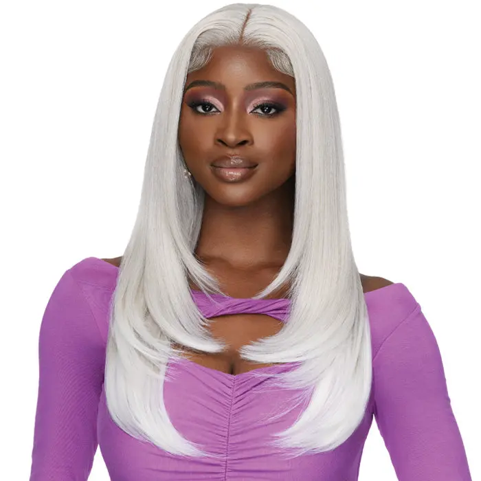 Outre Perfect Hairline Swoop Glueless Synthetic 13x4 Deep C-Shape HD Lace Front Wig - SWOOP1