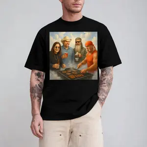 Hulk Hogan Tobby Ozzy Party on Heavens , RIP shirt, Hulk Logan Jesus in Heavens shirt