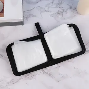 Zipper Discs Storage Case, Holds 40 CDs/DVDs, Portable Discs Case Holder, Wallet Disc Storage Binder For Car, Home & Travel Use - Keep Your Discs Organized!