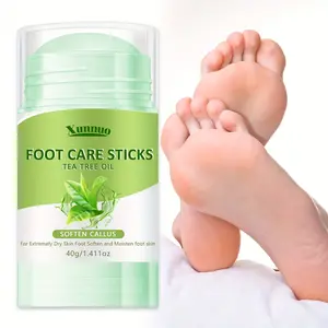 Tea Tree Oil Foot Balm, Moisturizing Hydrating Foot Cream with Tea Tree Oil, Vitamin E, Aloe Vera, Easy Absorption, 40g, Ideal Gift for Friends, Foot Care Cream