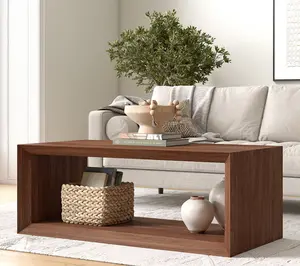 Hudson&Canal Osmond 48" Wide Rectangular Coffee Table