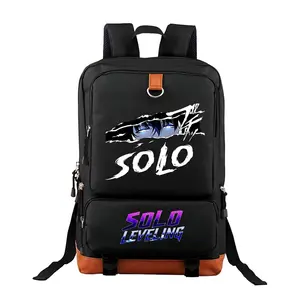 Solo Leveling  Unisex Backpack with Laptop Compartment – Large Capacity Travel & Commuting Bag for Camping, Perfect Birthday Gift for Friends & Family 17.3‘’*11.4”