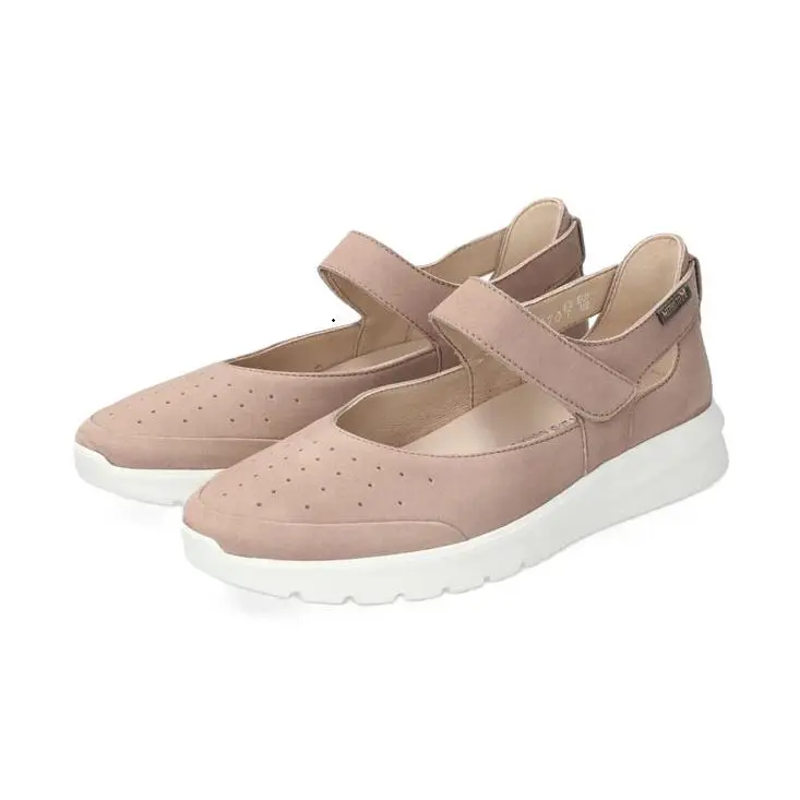 Mephisto Marsia Light Taupe Ballet Flat Comfort Shoe Womens Sizes 6-11 NEW