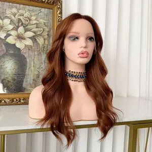 Lovestory Colin Free Part Synthetic Lace  Front Wig for Women Wavy Style Heat Resistant Fiber Lace Front Wigs Glueless High Quality Hair