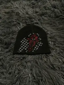 Fashionable street retro Vintage Vibe pullover cold hat American funny versatile knitted hat autumn and winter unisex