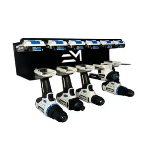 Hart 20V Drill & Battery Organizer: Steel Garage Tool Storage