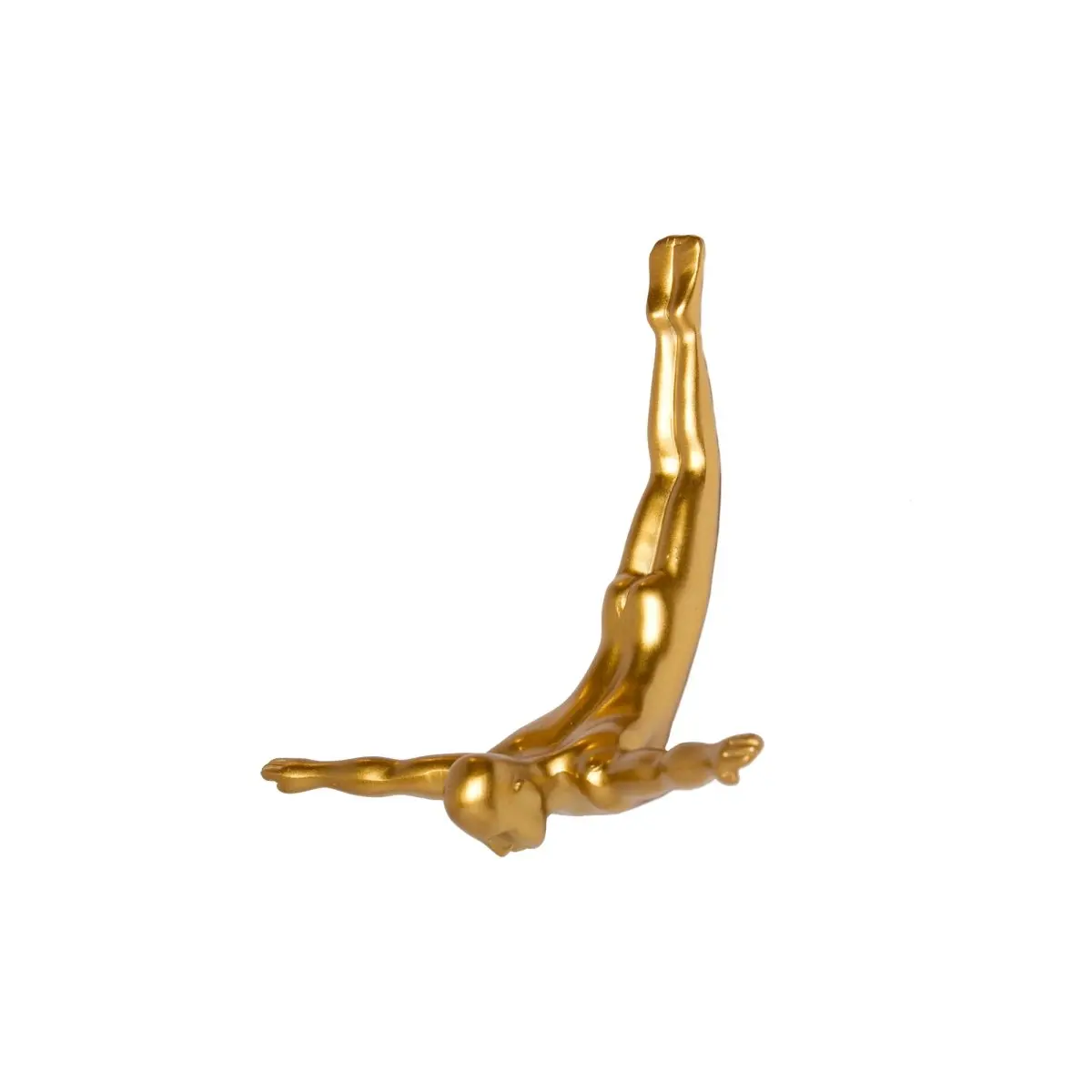 212 MAIN Gold Wall Diver Art - 3D Dive Illusion Wall Sculpture, Artistic Decoration, Stylish Home Ornament
