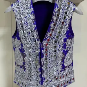 gulabatoon dozi mirror embedded traditional vestcoat Menswear