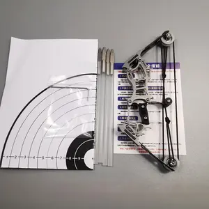 Mini Bow and Arrow Set, Small Archery Target Practice, Composite Material, Ideal for Sports Shooting, Outdoor Fun