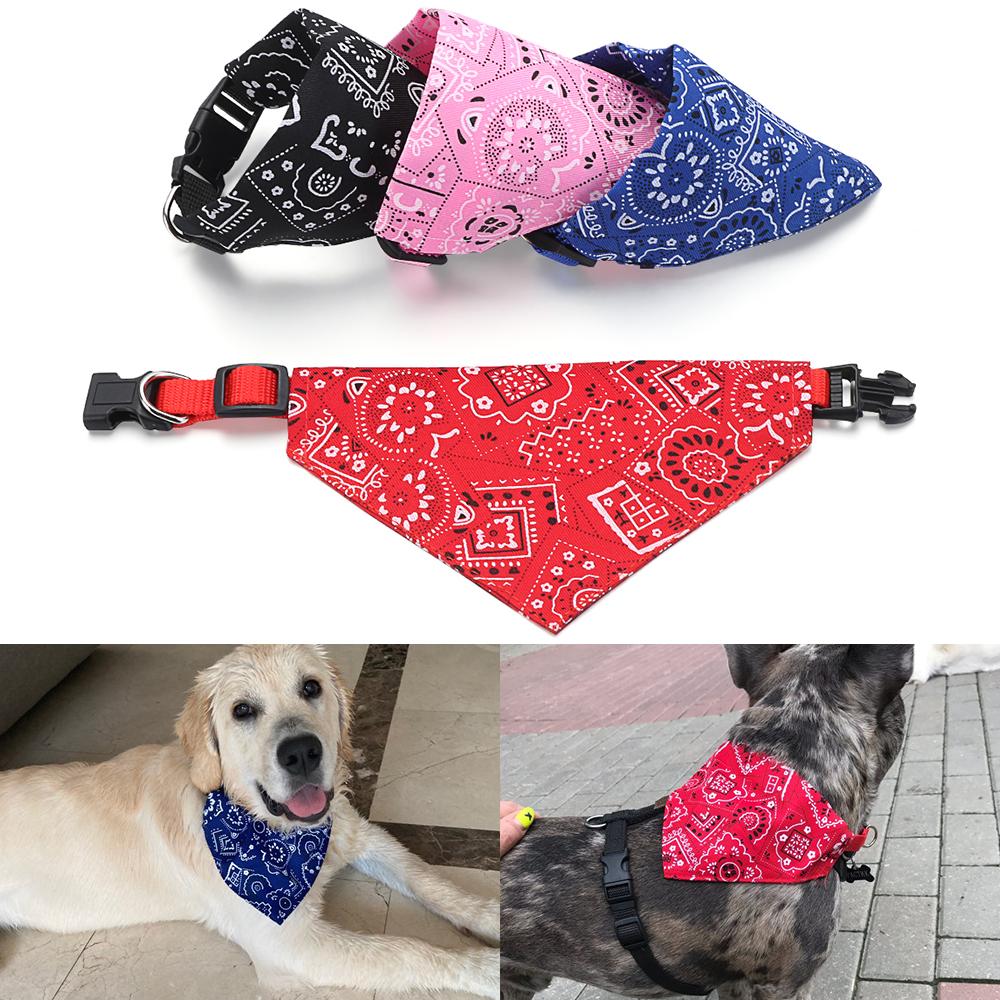 Wardrobe (Collar) - Adjustable Triangular Bandage For Pet Dog Cat Washable Scarf Bandana Collar Bibs Cat Neck Decor Birthday Party Dress Up