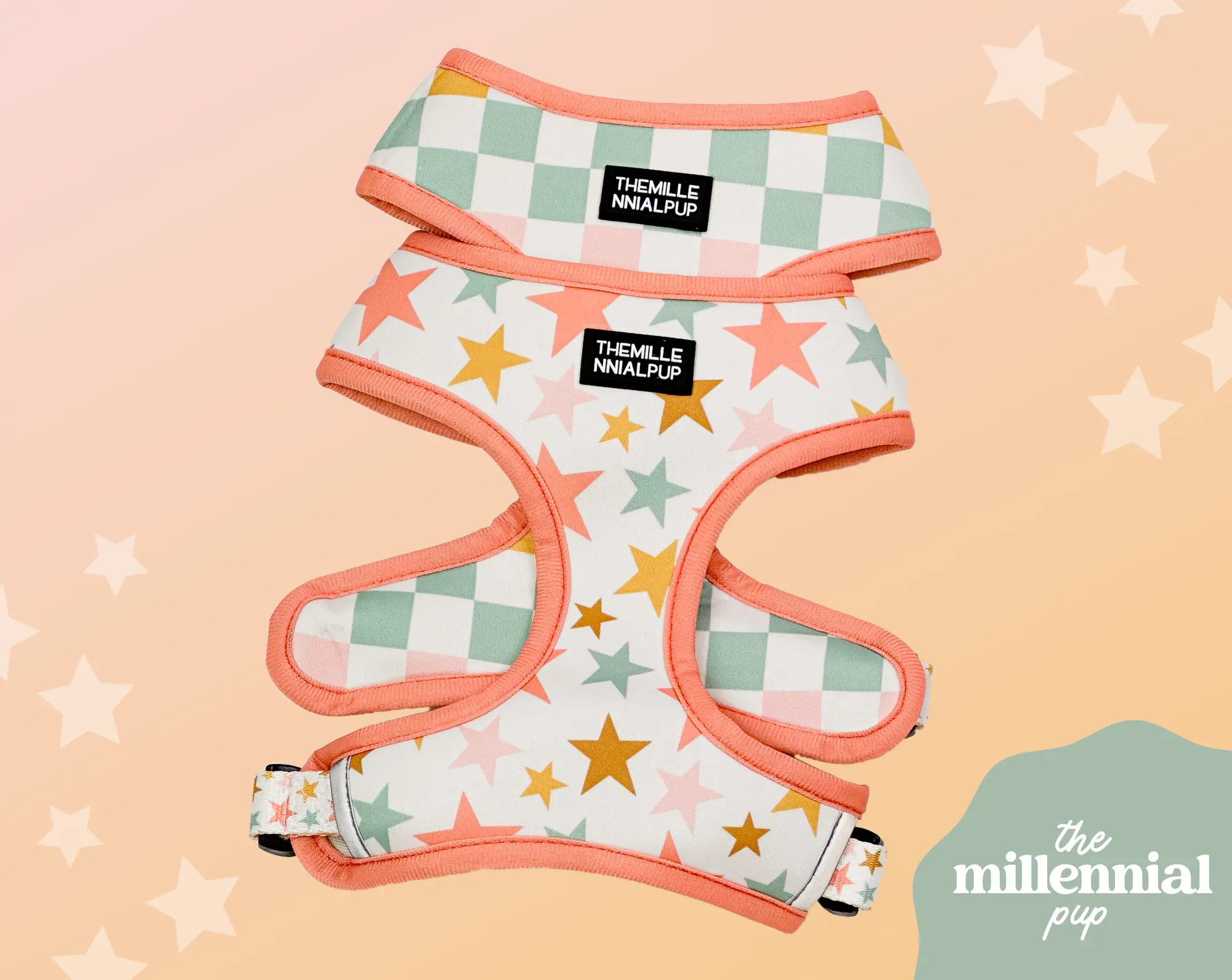 Groovy Tails Reversible Dog Harness