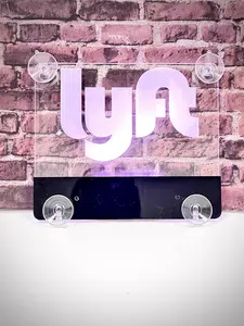 Customizable Battery-Powered LED Sign – 7 Color Choices, Your Name Displayed, Includes Charger + 4 Suction Cups FREE After purchasing, send us your customization via message