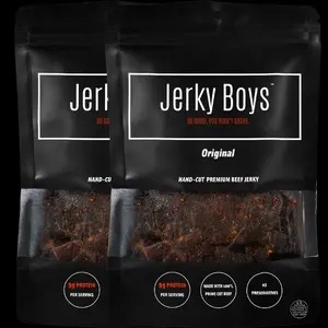 Classic Beef Jerky - 3.25 oz (2 Pack) - Dry Beef jerky Snack - Authentic Flavor