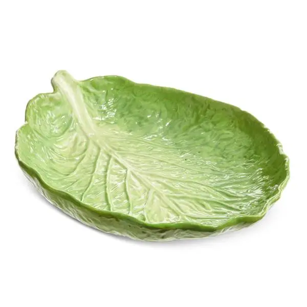 Green Cabbage Tray, 14"