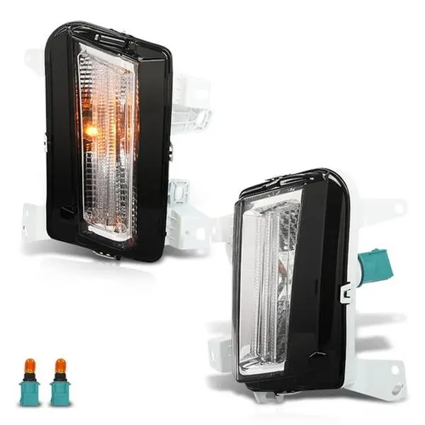 Fit For 2017-2019 Cadillac XT5 Halogen Parking Signal Light Front Left+Right