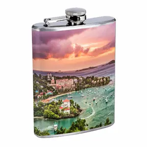 British Virgin islands Cool Places 8oz Stainless Steel Flask