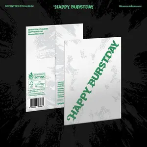 SEVENTEEN – ‘Happy Burstday’ [Weverse Album] — QR Music Kit + 2 Photo Cards