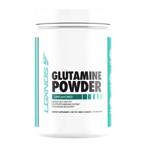LGXNDS Glutamine Powder | 5g Pure L-Glutamine Per Serving | 80 Servings | Recovery Gut Wellness and Immune Support | 100% Pure Unflavored Vegan Non-GMO