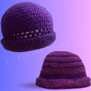 Matching Crochet beanies