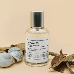 Nogal 73 - Distinctive Complex Bold Unisex Eau de Parfum Woody Leather Spicy Notes 25ml Natural Spray Micro Perfum Liquid