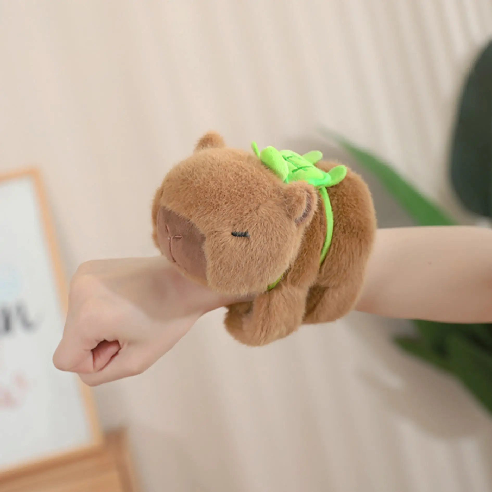 Cute Capybara Design Plush Toy, Kawaii Capybara Plush Doll, Soft Cuddly Stuffed Animal, Cute Gifts for Kids, Birthday