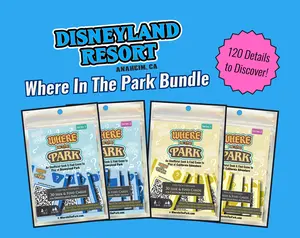 Disneyland Resort - Where In The Park Game - 4-Game Bundle